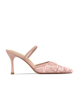 Tyla Embroidered Lace Stiletto